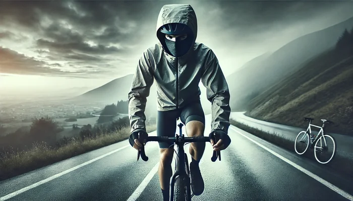 chaquetas de ciclismo para lluvia con capucha ajustable