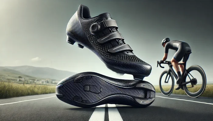 zapatillas de ciclismo de carretera con suela de carbono